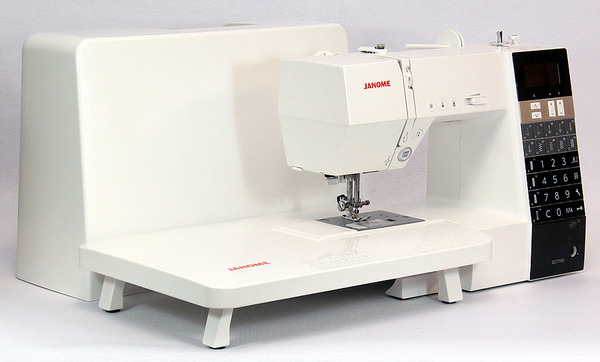 真善美janome家用 电脑家用缝纫机 多功能电动缝纫机7100型号