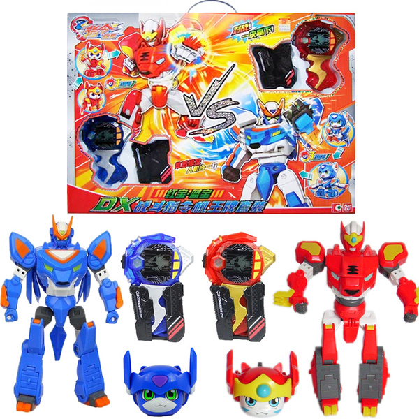 正品智乐堡指令宝贝玩具红宝蓝宝dx战斗游戏机豪华王牌套装80036