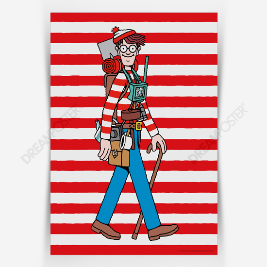 聪明的沃利/威力在哪里wheres wally waldo海报