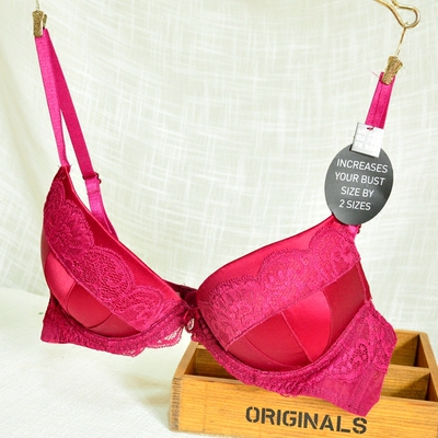 荐~new家 紫红色 超厚 聚拢内衣 文胸 70c75ac