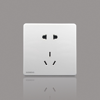 西门子开关插座面板 睿致开关 二三插 五孔电源插座5ub81143nc01