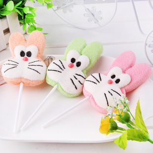 创意超大可爱大耳朵兔子棉花糖宝宝最爱软糖万圣节创意糖果礼物