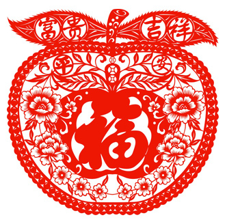 平安苹果福字剪纸新年货贴纸春节日喜庆窗花不干胶玻璃门贴灯笼