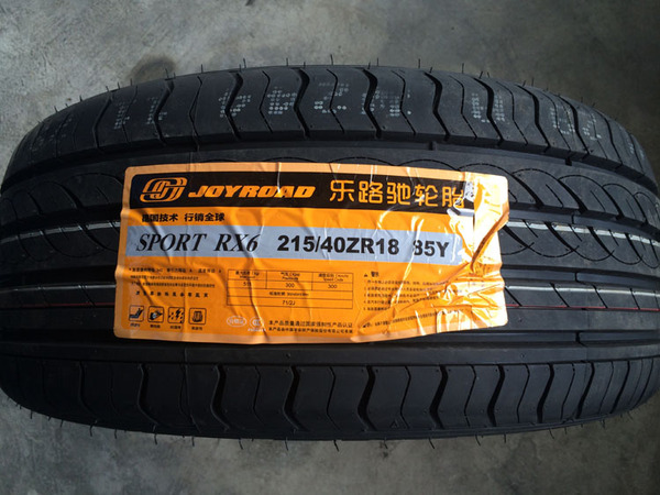 乐路驰轮胎 rx6 215/40r18 85y 高性能改装 舒适静音 汽车轮胎
