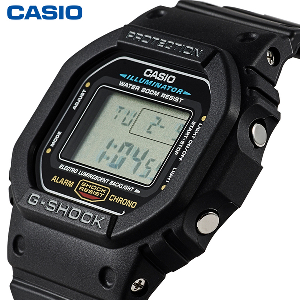 旗舰店casio卡西欧dw-5600e正品g-shock运动男士液晶手表