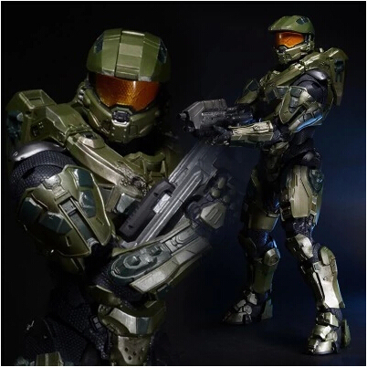 玩具之家 模型手办 光晕 光环 halo neca 18寸 士官长 可动人偶