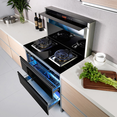 威士伯k升级集成灶环保灶侧吸一体下排式油烟机燃气灶套餐