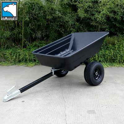 冰熊运动品牌atv全地形车拖车 沙滩车塑料小拖斗 可农用郊游钓鱼