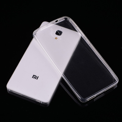 小米2s 小米3 小米4红米 红米note手机套 超薄0.3 透明矽胶软壳