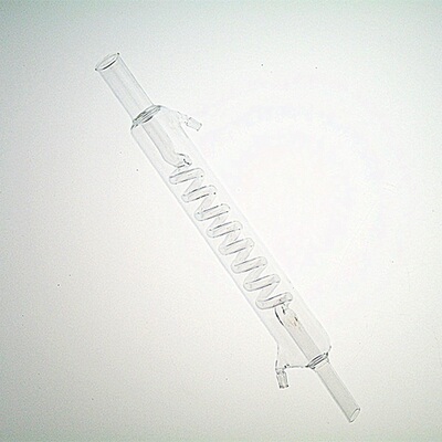 蛇形冷凝管 40cm冷凝器 蛇形冷凝管 化学实验玻璃仪器