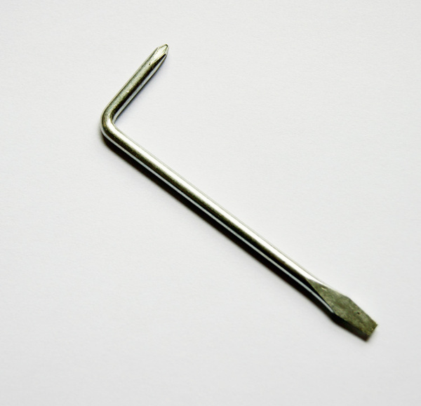 l型两用螺丝刀汽车音响改装十字一字两用高强度l形弯头扳手