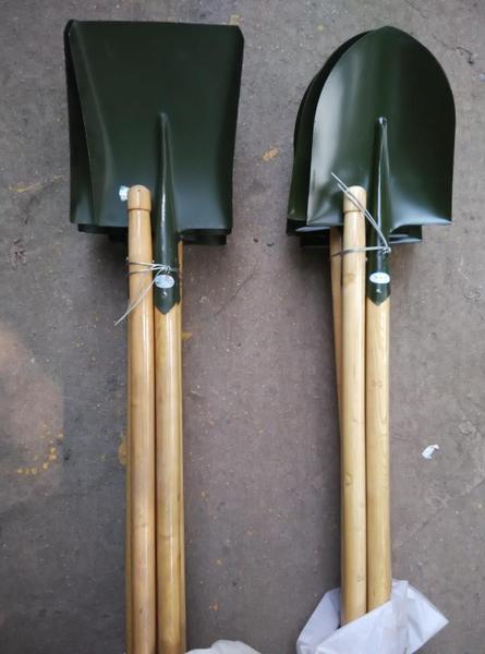 6411工厂204207长把木柄大军铁锹工兵锹工兵铲子军户外尖平大锹铲