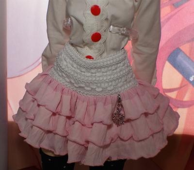 bjd dd sd azone 短裙 蛋糕裙 蓬蓬裙 1/3娃裙 不是真人穿的哦