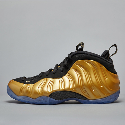 nike air foamposite one 黑金 金喷 喷泡 314996-700
