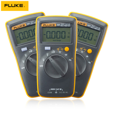 美国福禄克fluke101数字万用表高精度万能表袖珍f101kit全新正品