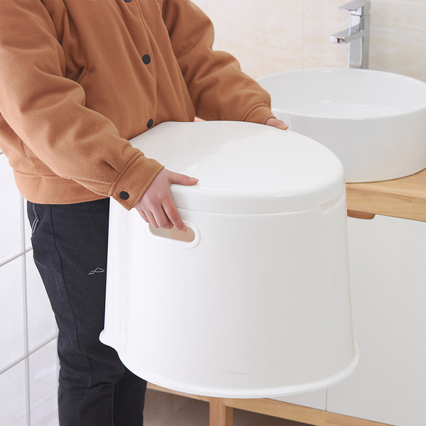 便器孕妇痰盂老人尿桶尿盆坐便椅加厚加高便携塑料成人马桶移动坐