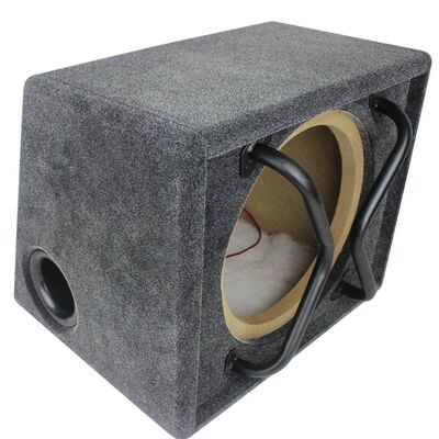 10寸汽车低音炮空箱体 低音喇叭箱体 低音箱体 车载音响木箱