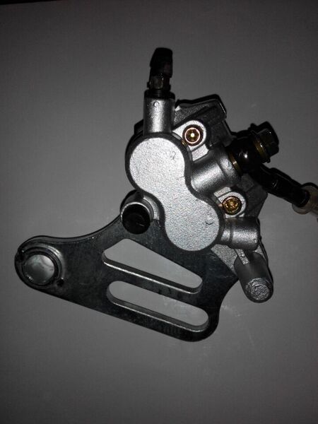 cqr250/150/200越野摩刹车摩托车后碟刹下泵总成含后碟刹片配件