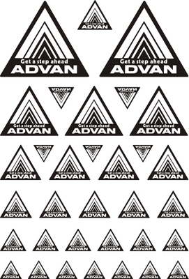 40214-55 advan 透明防水不干胶