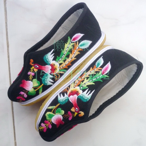 手工绣花鞋 裹脚鞋 小脚鞋三寸金莲绣鞋 正常人也可穿