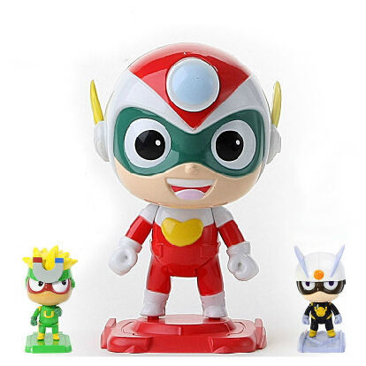 正版奥迪双钻开心宝贝公仔 开心超人511101 发声玩偶 儿童玩具