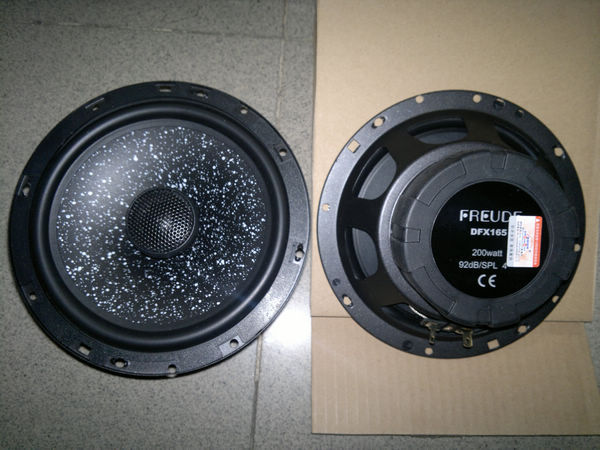 德国弗莱德dfx-165 6.5寸同轴汽车喇叭 非常城市原装正品