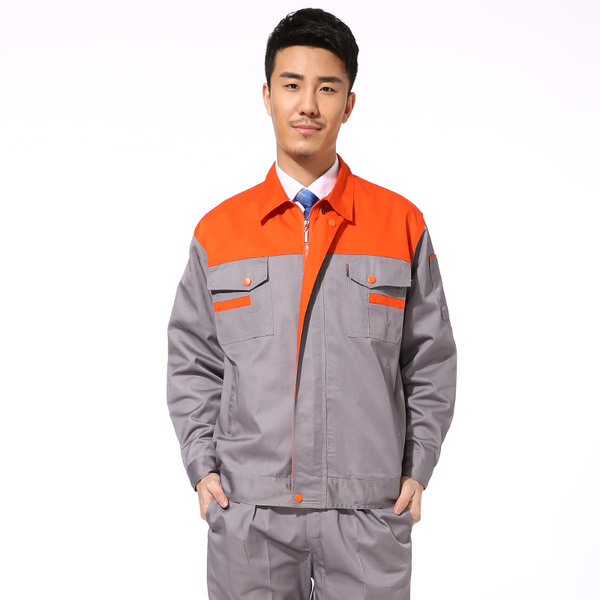 建筑工地矿工衣服长袖搬运工施工队工作服秋冬装水电安装工程服男