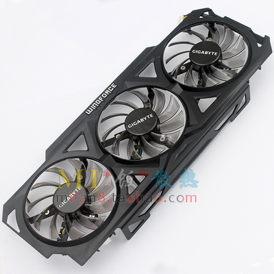 gigabyte技嘉gv-n gtx760/770/780/570/580/670/680 显卡三风扇