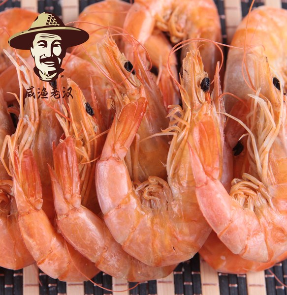 山东日照特产野生海鲜大虾虾干烤虾对虾干水产干货250g