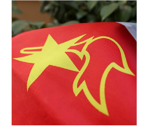 少先队队旗中队旗 小队旗 春亚纺布料中队旗64x96cm