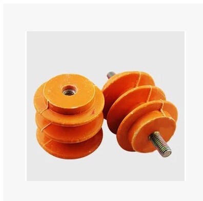 桔黄色(配电柜)绝缘子40x40 8m 绝缘柱 地排接线柱