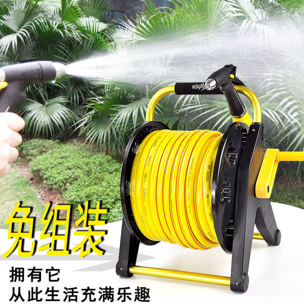 花园水管套装园艺浇花水枪浇水喷头进口水管防冻管无味水管收纳架