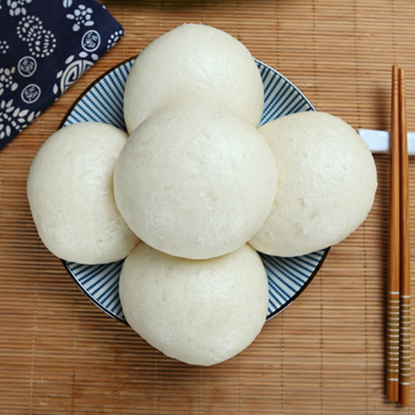 杭州富陽新桐農家特產手工酒釀饅頭 荷葉饅頭天然家鄉風味 十二個