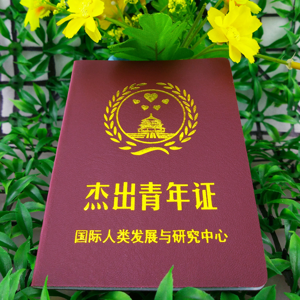 杰出青年证 搞笑证书 个性创意证书 整蛊搞怪礼品 千奇百怪礼物