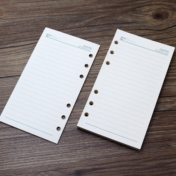 高档烫金珠光面a6活页本内芯7寸记事本替芯笔记本内页 商务定订制