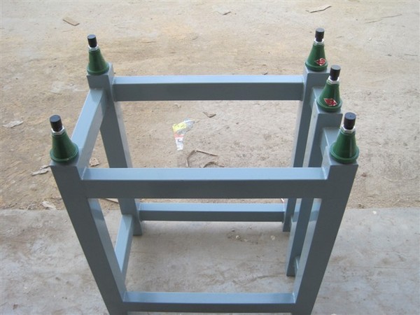 厂家定做直销大理石花岗岩平台平板专用配套支架方钢可调水平底座