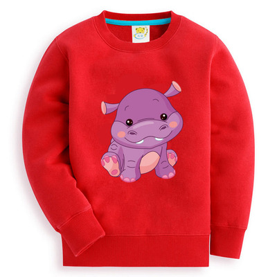 2015新款小犀牛童装 小动物童装儿童衣服加绒加厚汽车外套卫衣冬