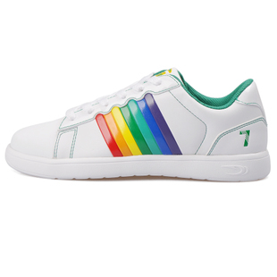 赛琪正品 春秋新品女鞋七彩板鞋韩版滑板鞋 女士休闲运动板鞋包邮