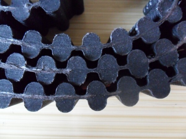 直销双面齿同步带 对齿da5m错齿db5m双面齿同步带长度可订制皮带