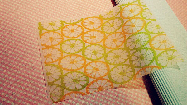 清爽柠檬 手工皂包装纸手工皂纸手工皂包装冷制皂包装肥皂包装纸