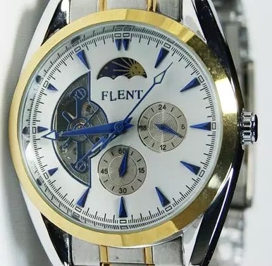 飞浪达自动机械手表 手腕表 单折叠链表 时尚 经典 潮流 手链表