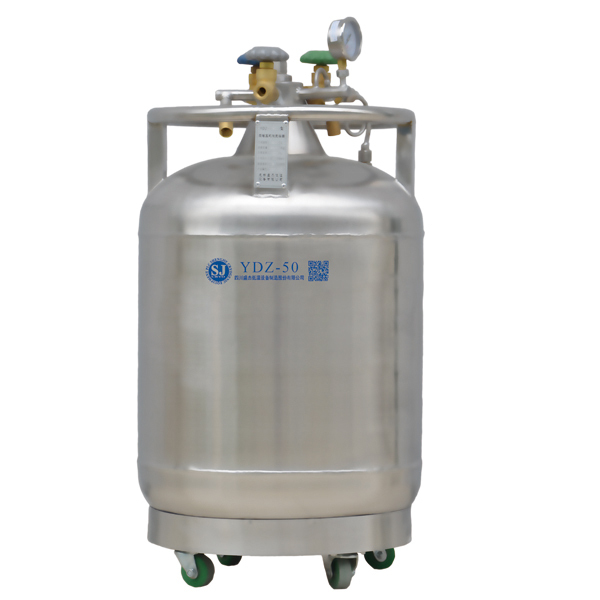 盛杰ydz-50系列50l自增压液氮罐杜瓦瓶可选配数显仪原创品牌