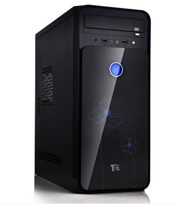 航嘉 百盛睿智一号 电脑主机大机箱 钢琴烤漆 空箱台式机个性机箱