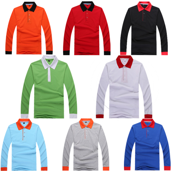 肯德基工作服t恤 秋冬装 快餐店工服 超市ktv网吧工作制服 广告衫