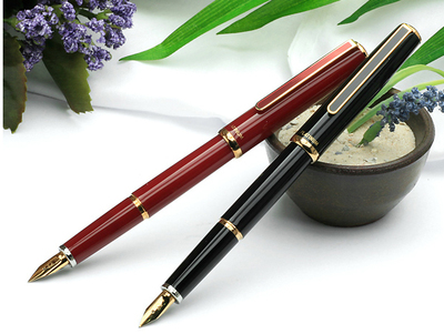 正品包邮日本白金platinum ptl-5000a学生14k金钢笔极细练字楷书