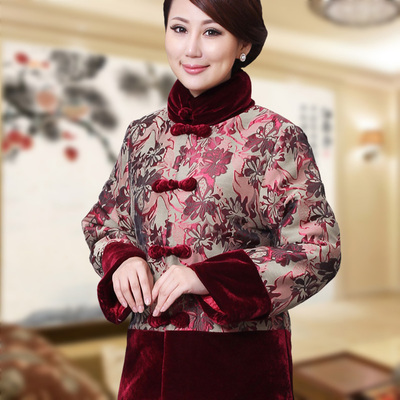 唐装女冬装新款