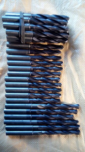 二手进口日本osg整体涂层合金钻钨钢钻头内冷外冷加长钻 8-14.7mm