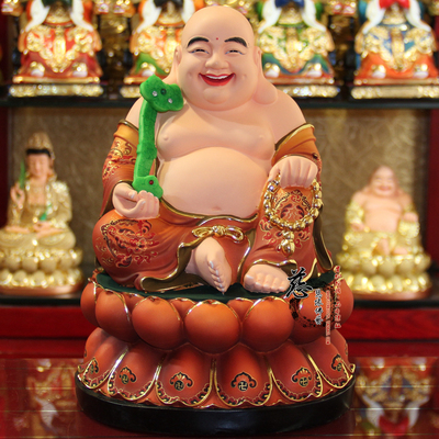 佛像 笑佛 弥勒佛 乐佛 神像 招财风水工艺品居家摆件 大中小号