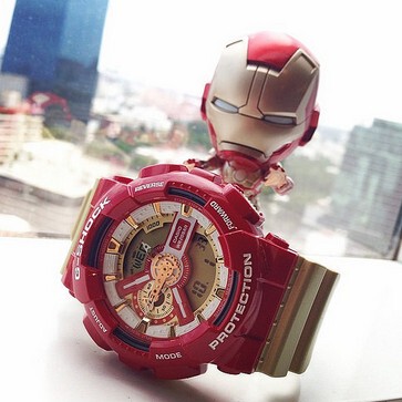 超级英雄ironman钢铁侠手表漫威casio g-shock 香港现货
