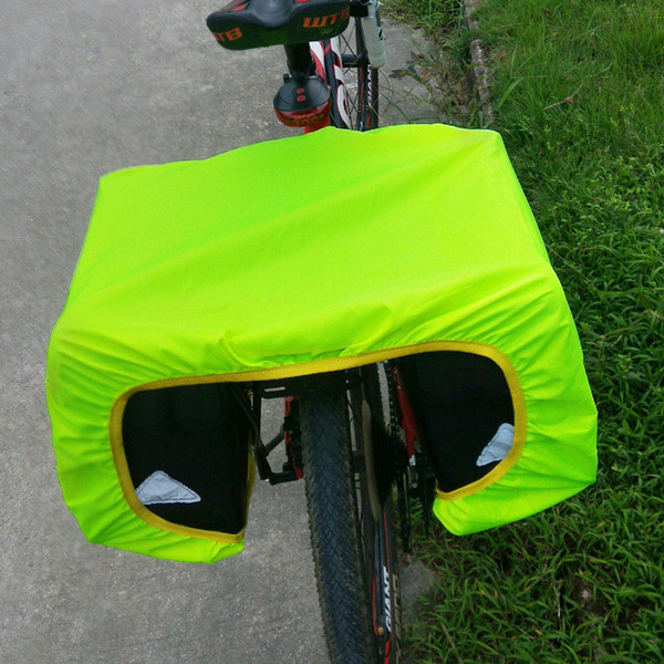 自行车防雨罩 山地公路单车驮包后货架包驼包托包行防雨罩 防尘罩